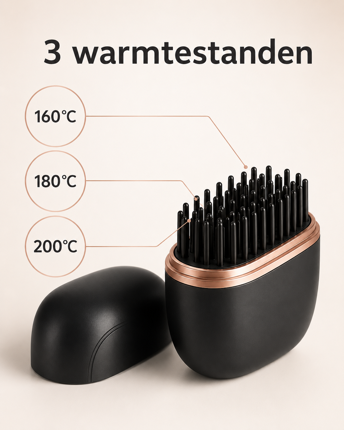 SleekPro™ – Draadloze Mini Stijlborstel