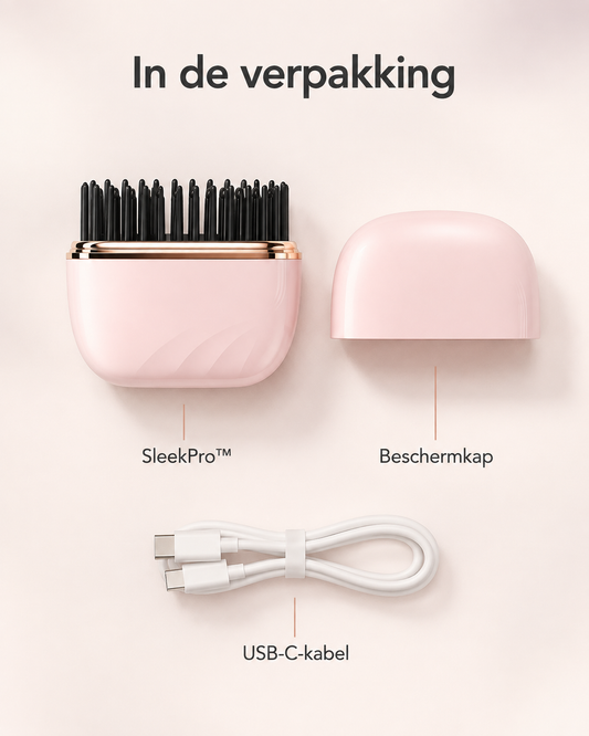 SleekPro™ – Draadloze Mini Stijlborstel